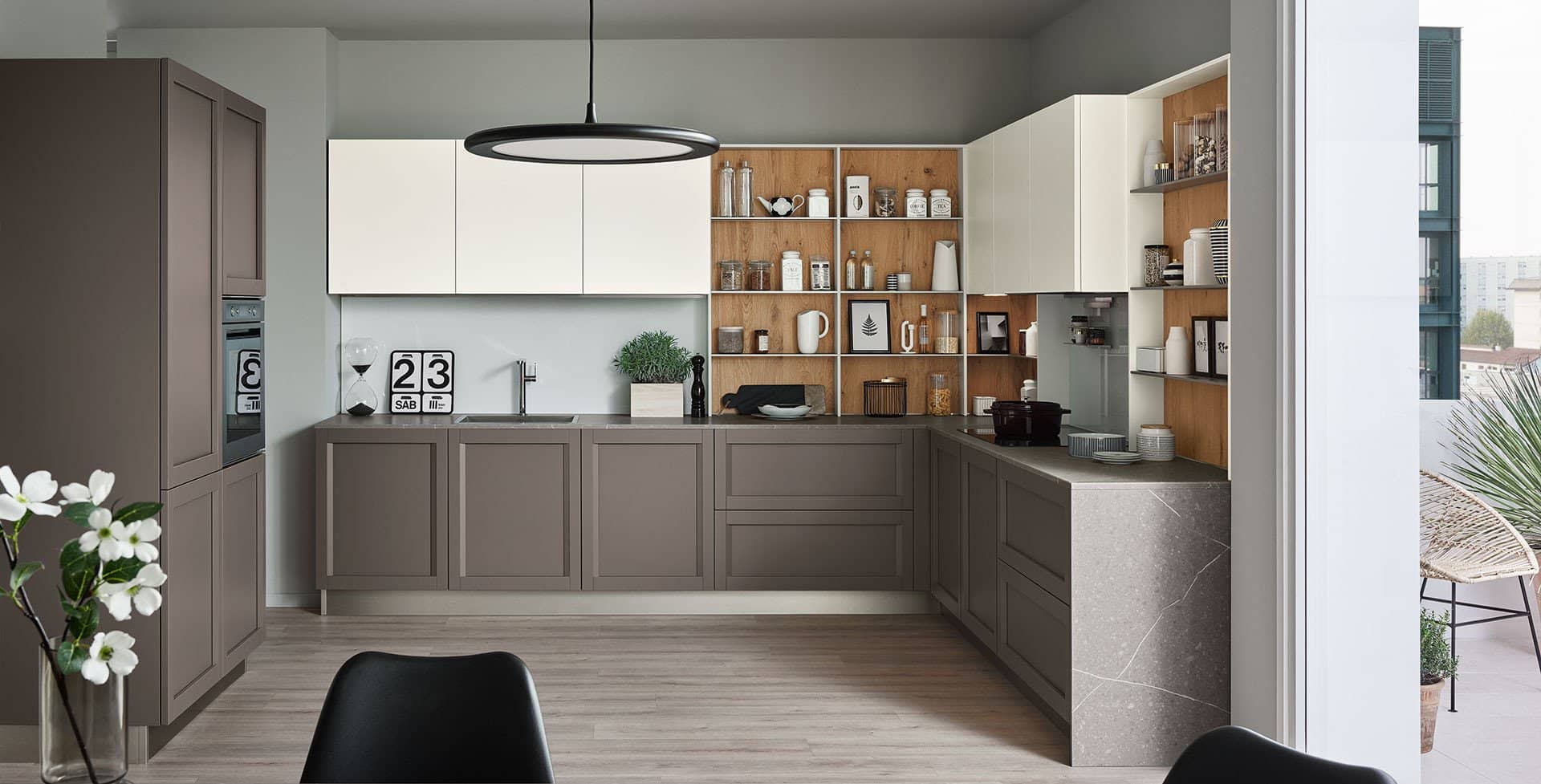 Veneta-Cucine-Milano-Grigio-Navigli-877-Bianco-Bicocca-873